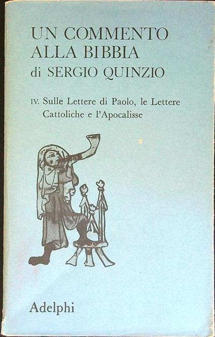 Un  commento alla Bibbia - copertina