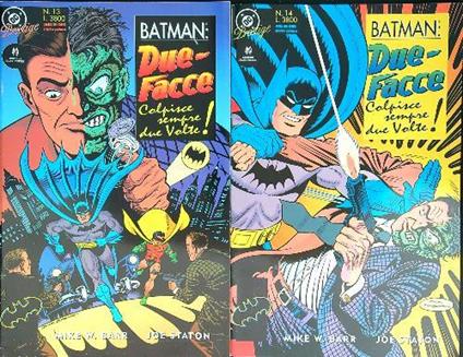 Batman: Due-Facce colpisce sempre due volte! 2 vv - copertina