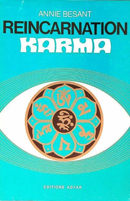 Reincarnation Karma - Annie Besant - copertina