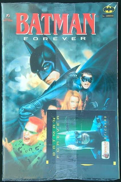 Batman Forever + figurine - copertina