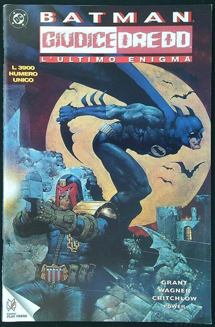 Batman - Giudice Dredd: l'ultimo enigma - copertina