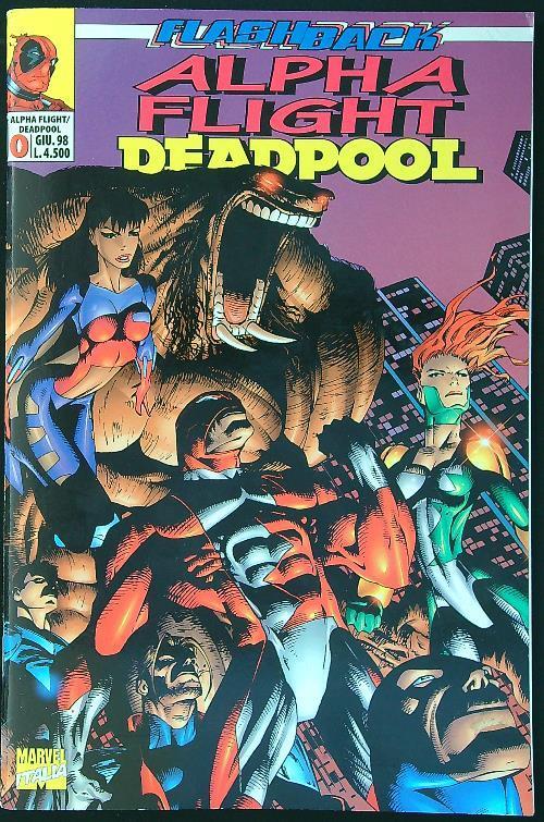N 0 Alpha Alpha Flight Marvel Italia Flashback Giu 98 