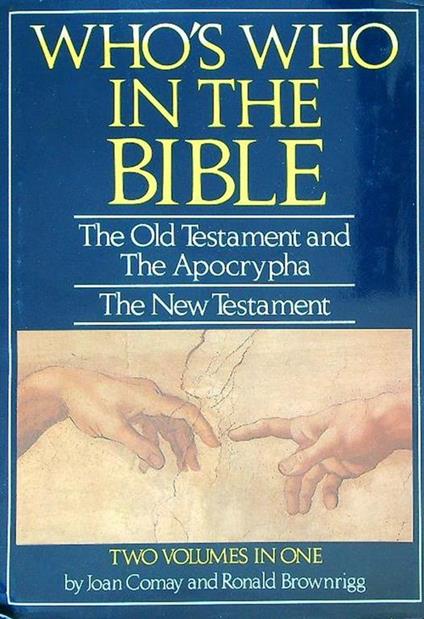 Whòs Who in the Bible - Joan Comay - copertina