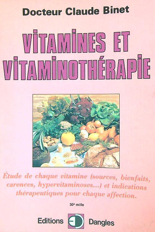 Vitamines et vitaminotherapie