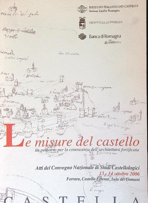 Castella 92. Le misure del castello un percorso per la conoscenza dell architettura fortificata - Franca Manenti Valli - copertina