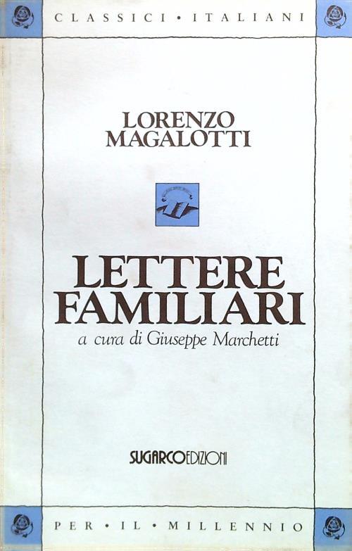 Lettere familiari
