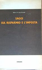 Saggi sul risparmio e l'imposta