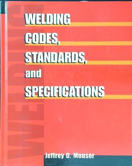 Welding codes, standards and specifications - copertina