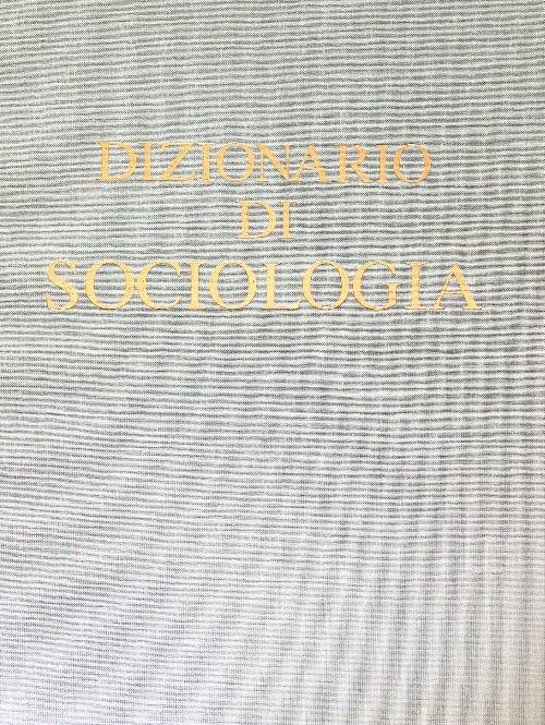 Dizionario di sociologia