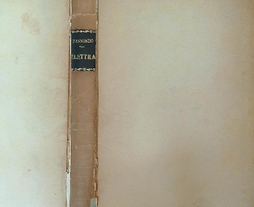 Elettra. Volume secondo