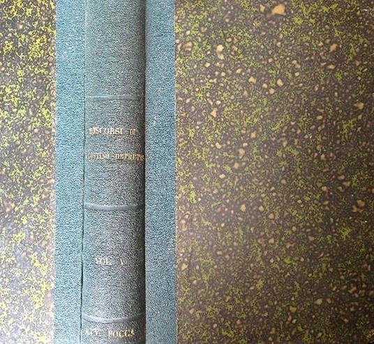 Discorsi parlamentari di Agostino Depretis. Volume quinto - Agostino Depretis - copertina