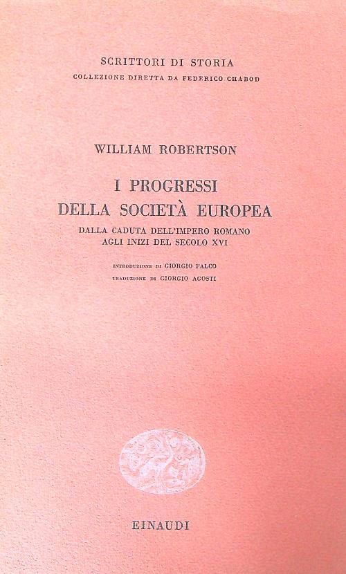 I progressi della societa' europea