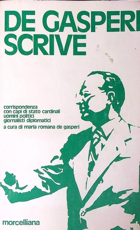 De Gasperi scrive 1 - copertina