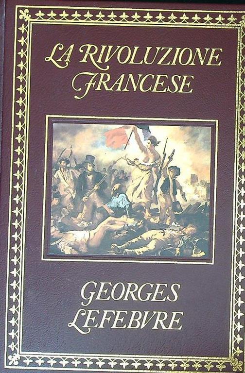 La rivoluzione francese - Georges Lefebvre - copertina