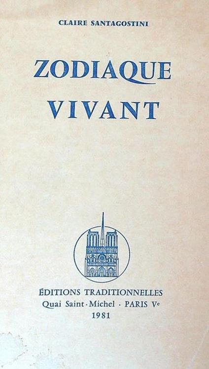 Zodiaque vivant - copertina