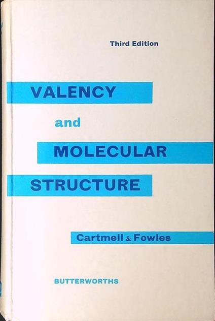 Valency and Molecular Structure - copertina