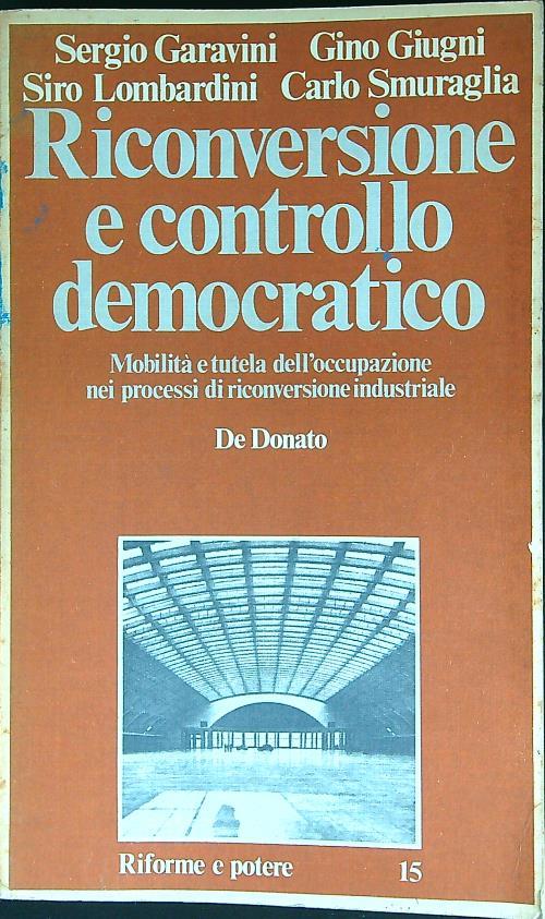 Riconversione e controllo democratico