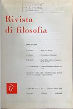 Rivista di filosofia annata 1970