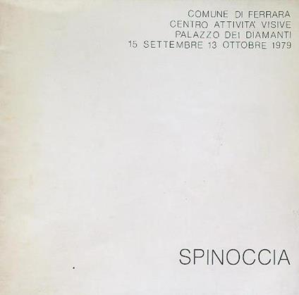 Spinoccia. Capitoli di una storia d'Italia - copertina