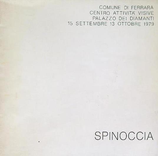 Spinoccia. Capitoli di una storia d'Italia - copertina