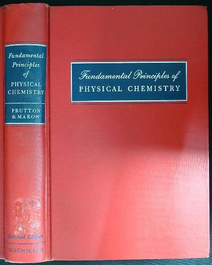Fundamental Principles of Physical Chemistry - copertina