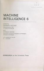 Machine intelligence 6
