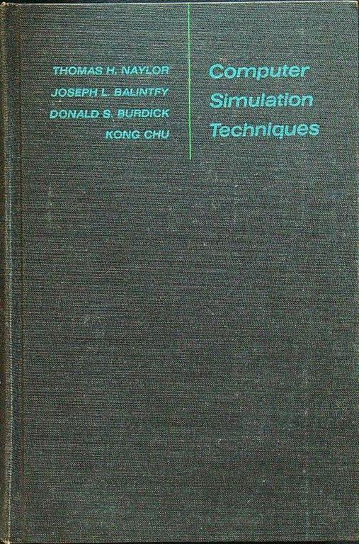 Computer simulation techniques - copertina