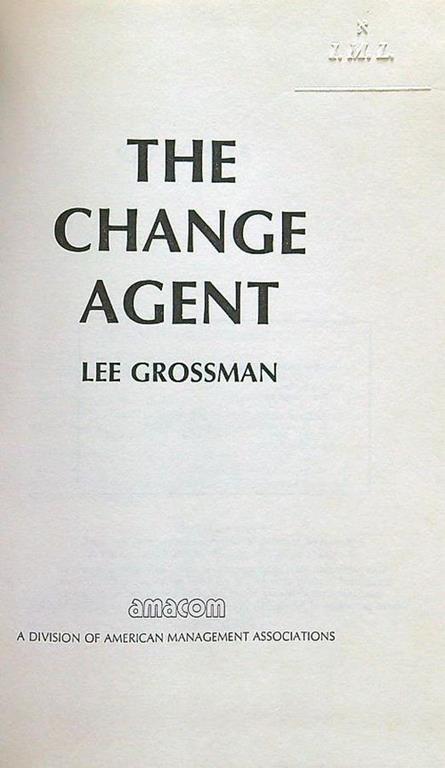The change agent - copertina