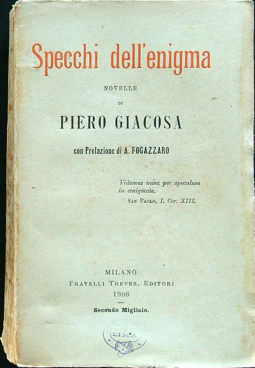 Specchi dell'enigma