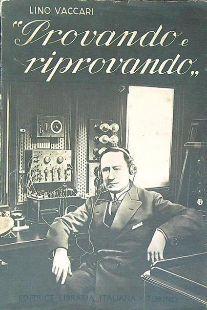 Provando e riprovando - Lino Vaccari - copertina