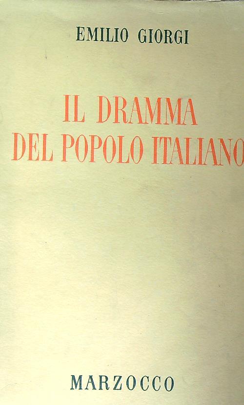 Il dramma del popolo italiano