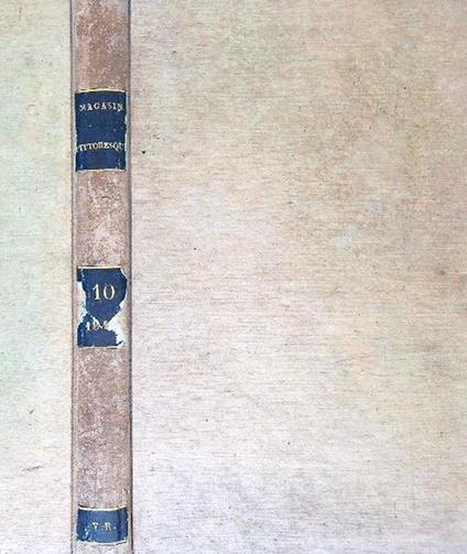 Le Magasin Pittoresque. Dixieme annee. 1842 - Edouard Charton - copertina