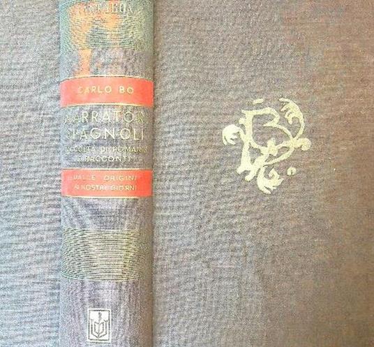 Narratori spagnoli - Carlo Bo - copertina