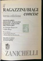 I Ragazzini/Biagi concise. Dizionario Inglese-Italiano