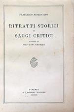 Ritratti storici e saggi critici