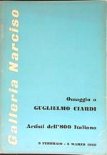 Omaggio a Guglielmo Ciardi. Mostra 1969
