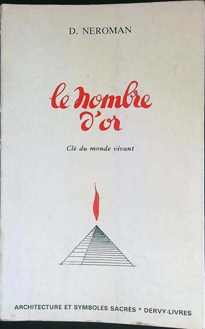 Le  nombre d'or - D. Norman - copertina