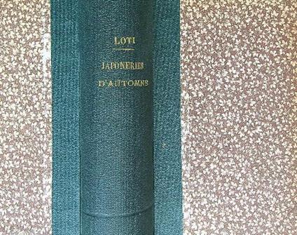 Japoneries d'automne - Pierre Loti - copertina