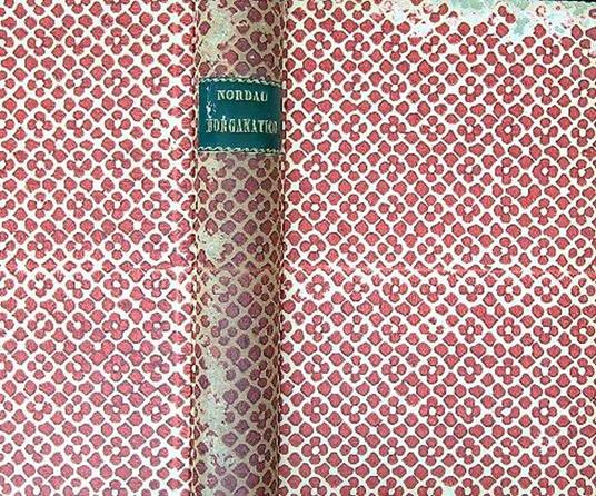 Morganatico - Max Nordau - copertina