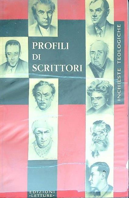 Profili di scrittori. Terza serie - copertina
