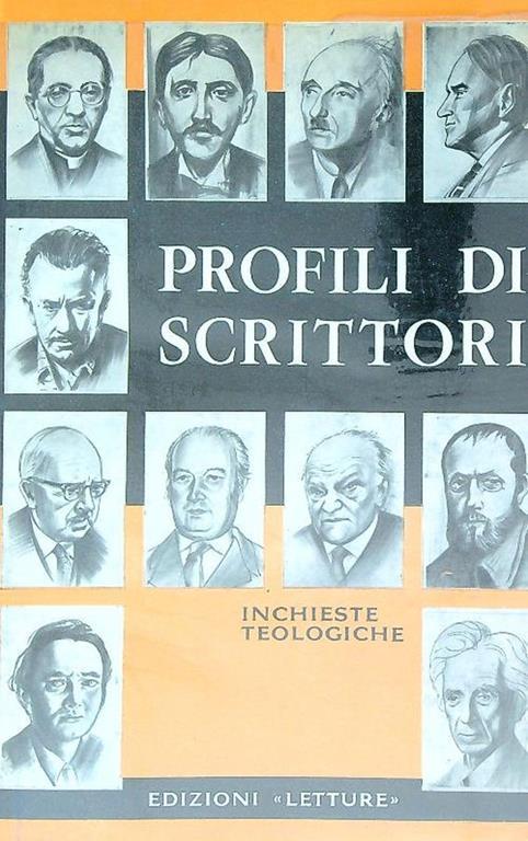 Profili di scrittori. Quarta serie - copertina