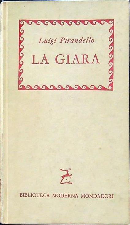 La giara - Luigi Pirandello - copertina