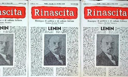 Rinascita. 3vv - copertina