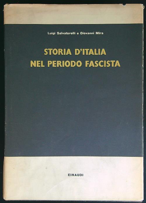Storia d'Italia nel periodo fascista