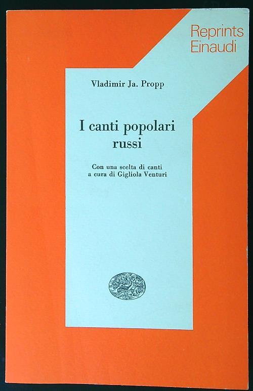 I canti popolari russi