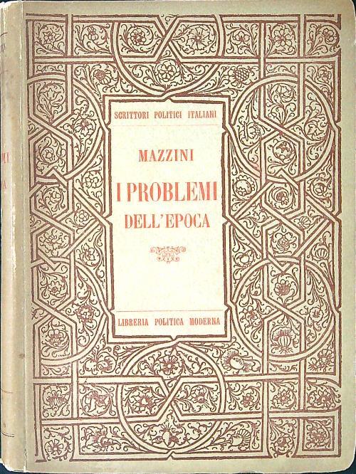 I problemi dell'epoca