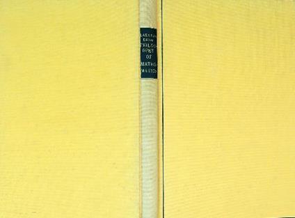 Problems in the Philosophy of Mathematics - Imre Lakatos - copertina