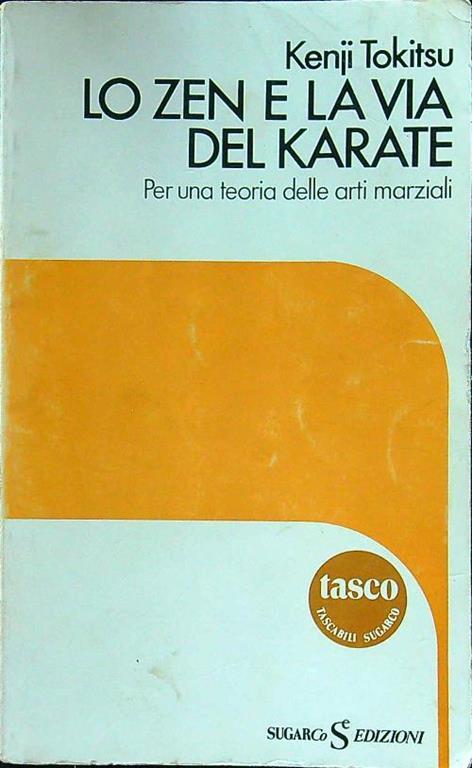 Lo zen e la via del karate - Kenji Tokitsu - copertina