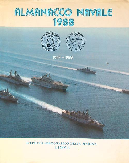 Almanacco navale 1988 - copertina