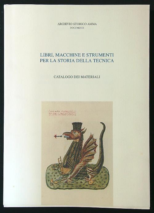 Libri macchine e strumenti per la storia della tecnica - copertina